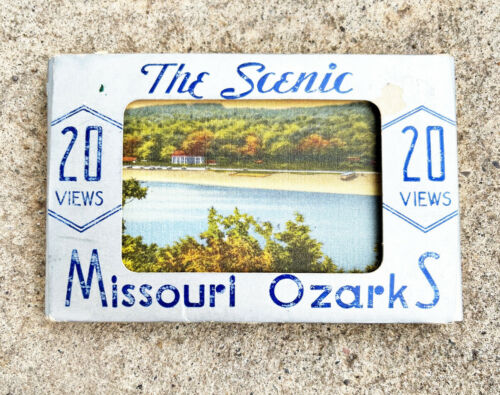 Vintage Miniatures Photo Scenic Souvenir Photographs 20 Missouri Ozark Views