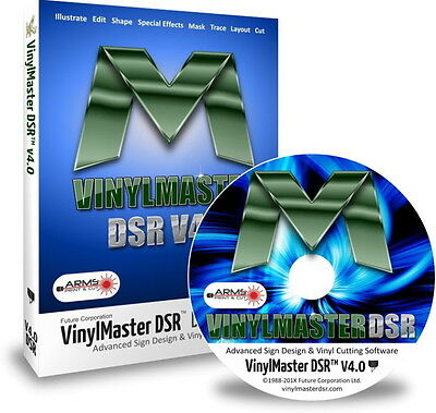 VinylMaster Designer DSR Vinyl Cutter Software Crossgrade With Media
