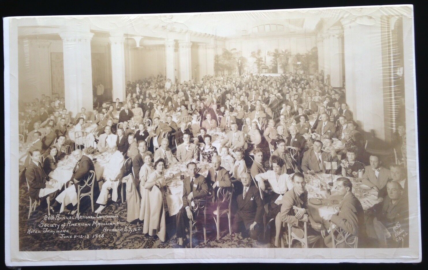 20th Annual Nat'l Conference Sam Conv Panoramic Photo From 1948 Now 72 Years Old