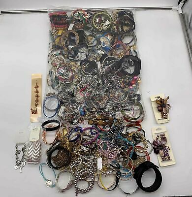 Costume Jewelry 10.1lbs Grab Bag Bulk Lot Of Necklaces