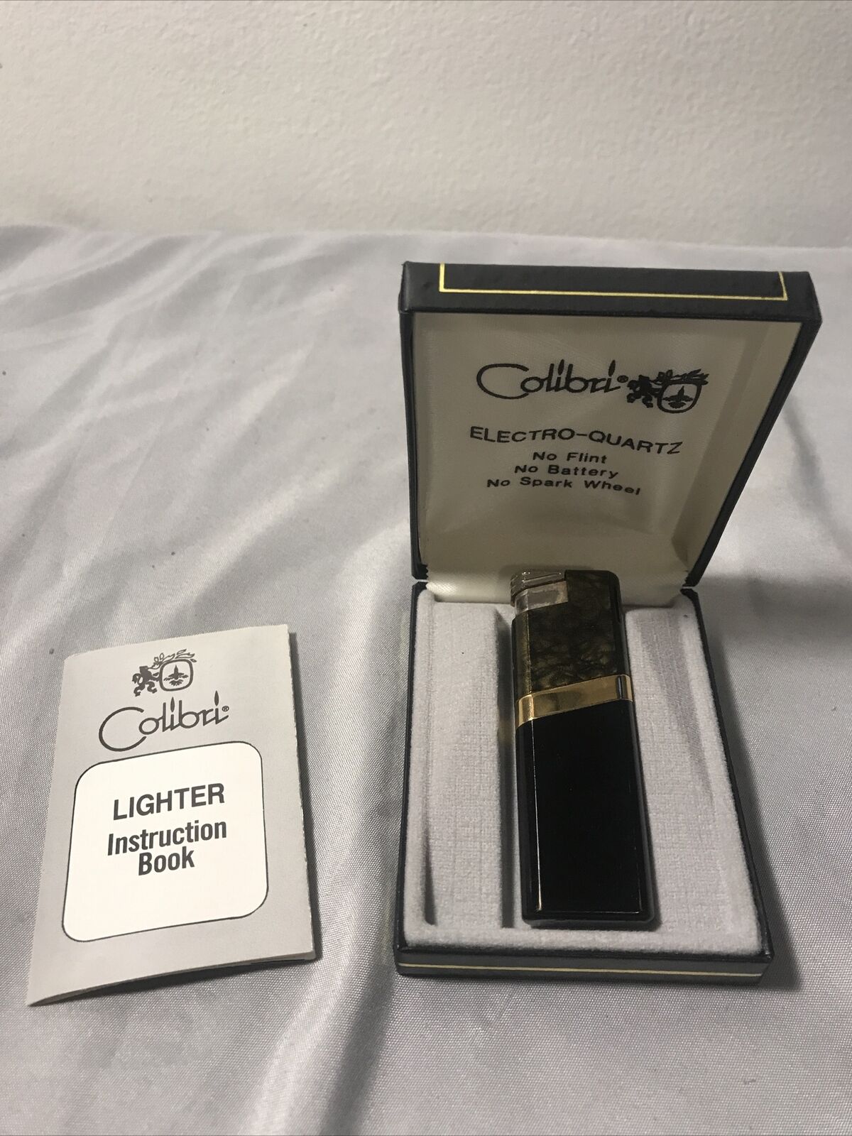 Vtg Colibri Electro Quartz Lighter Cigar