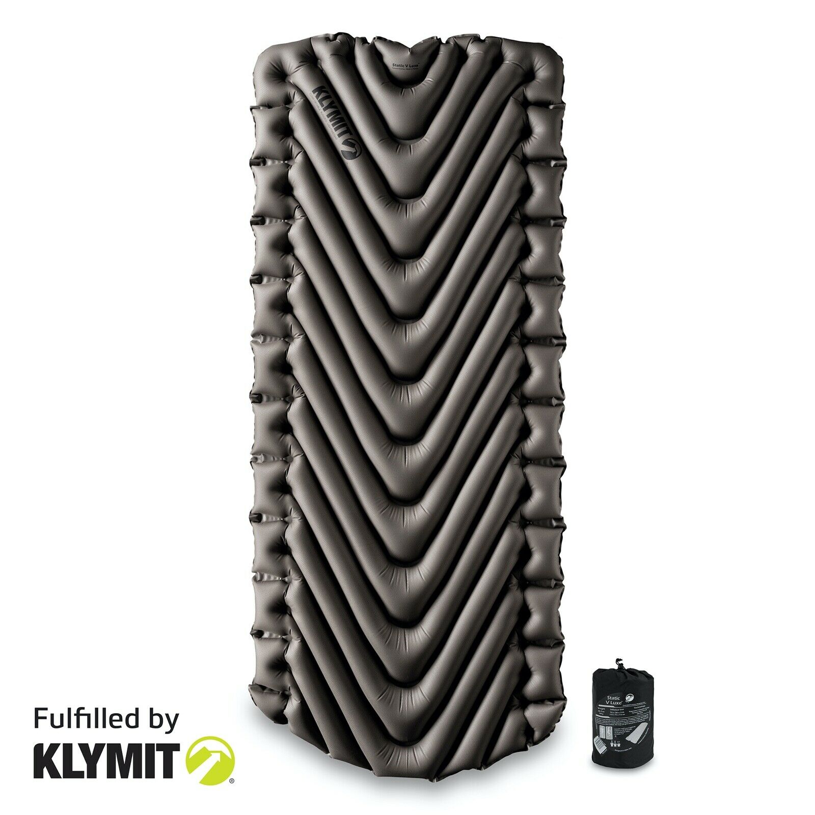 Klymit Static V Luxe Sleeping Pad Lightweight Camping - Factory Refurbished