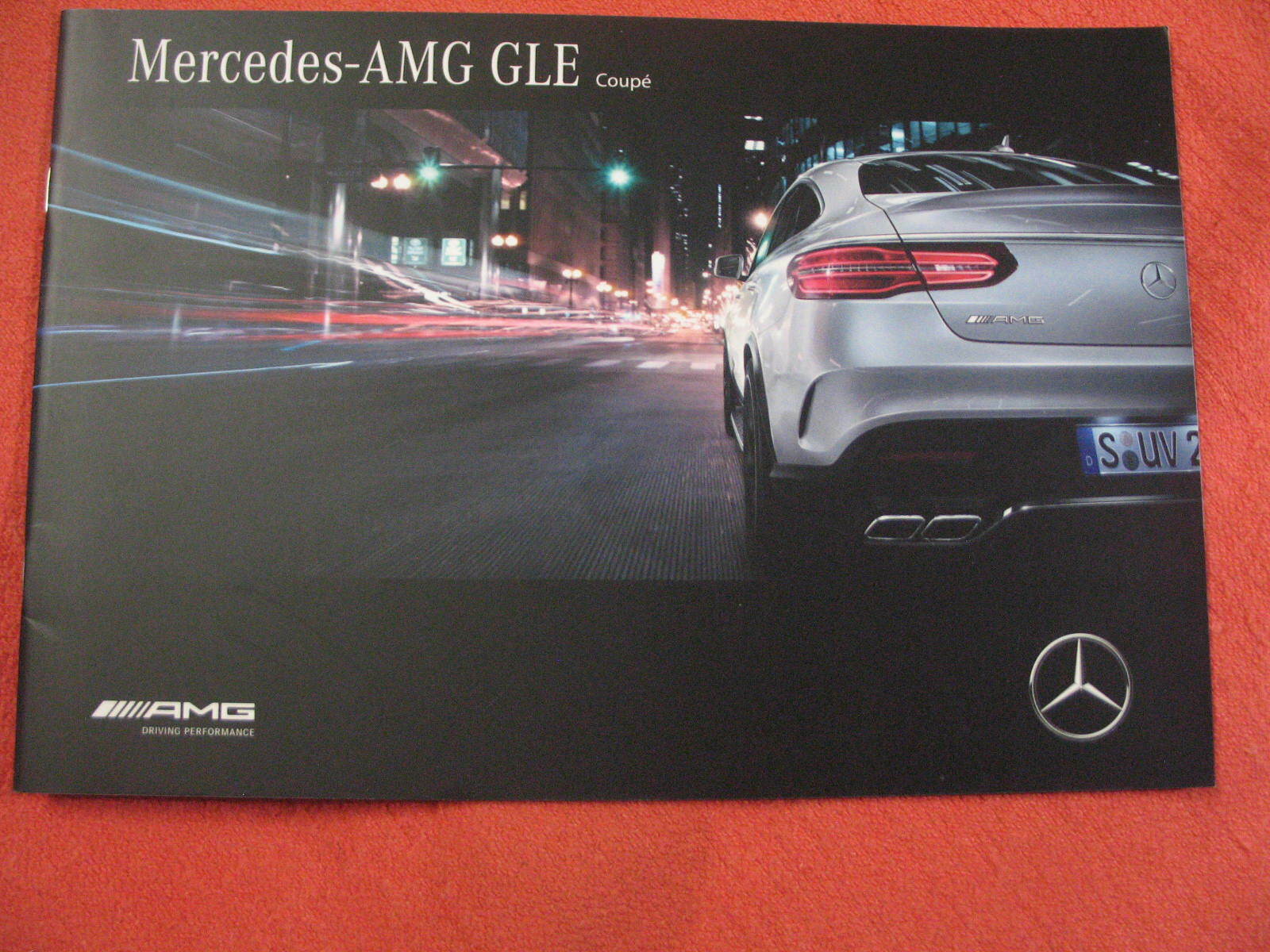 AMG Mercedes-Benz GLE Coupe catalog  car brochure  Ukraine print