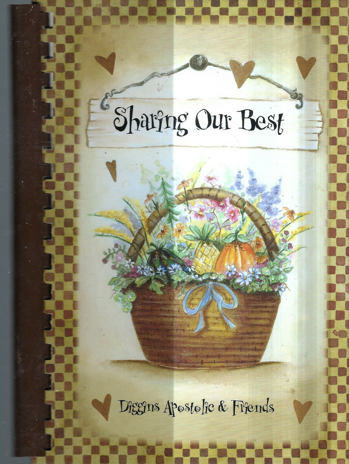 DIGGINS MO 2004 APOSTOLIC CHURCH SHARING OUR BEST COOK BOOK MISSOURI COMMUNITY