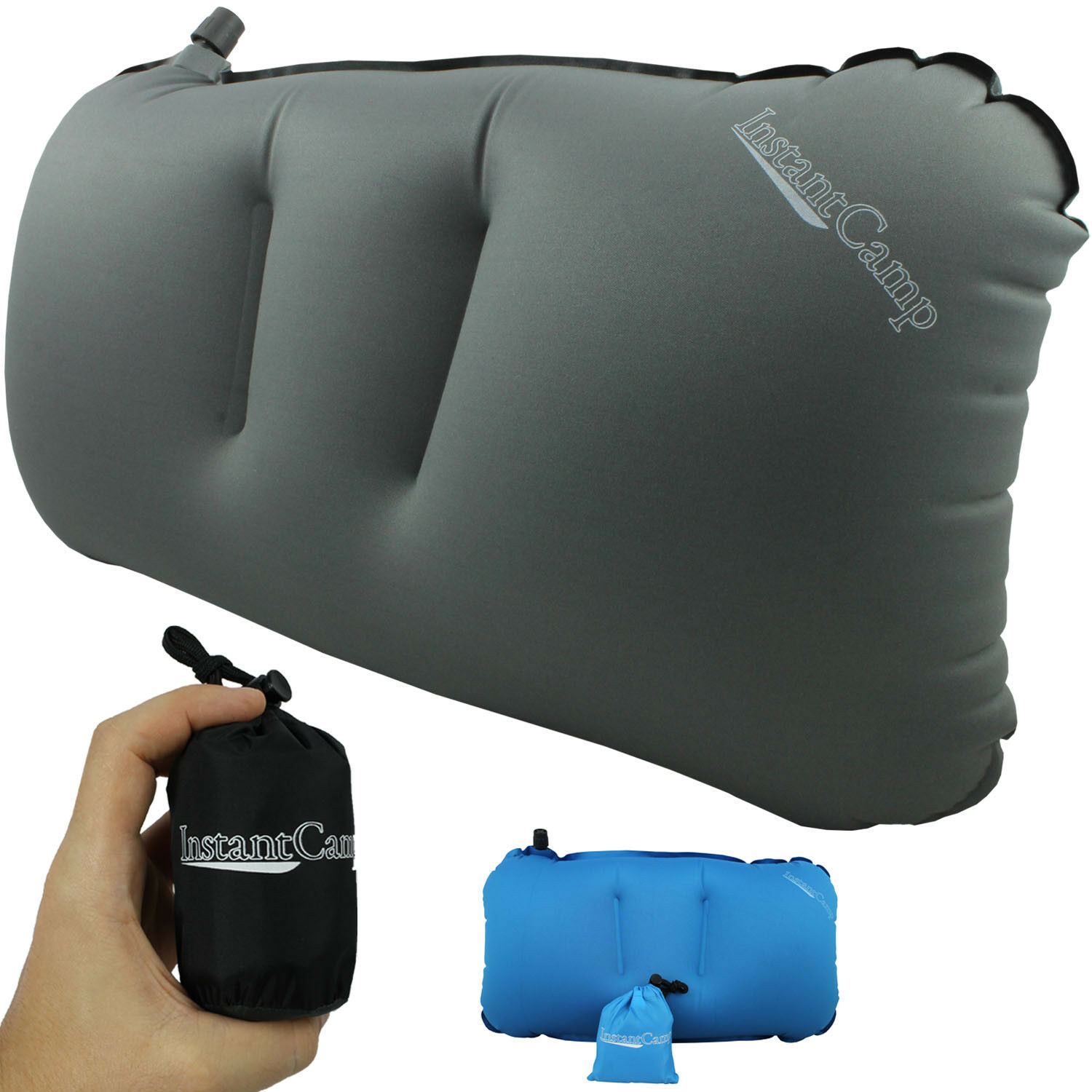 Instantcamptm Lightweight "cloud" Camping Backpacking Hiking Pillow - Inflatable
