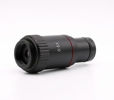 Microscope 0.5x C-mount Adapter Camera Digital Relay Lens 23.2mm 30mm 30.5mm