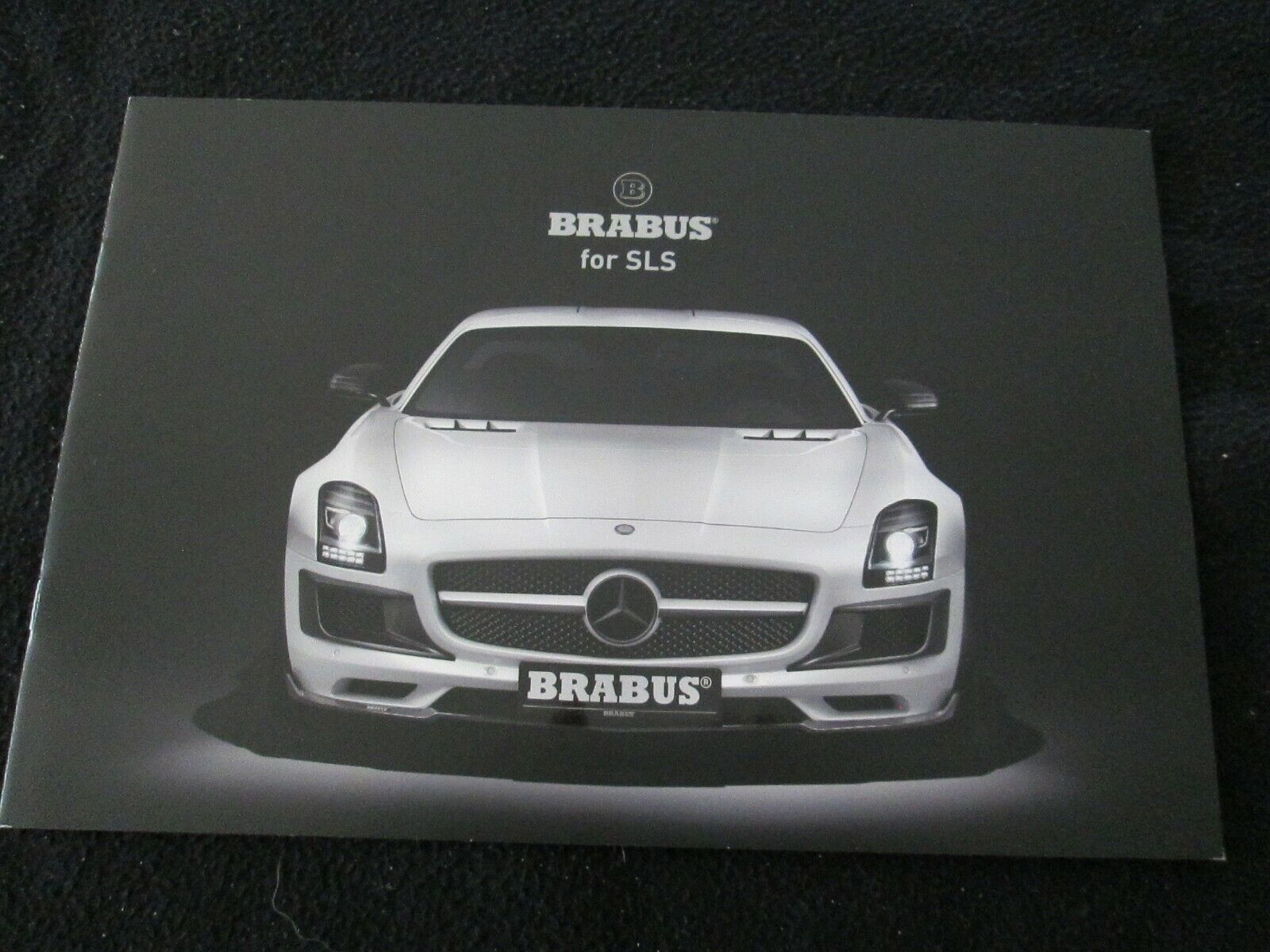 2012 2013 Mercedes SLS AMG BRABUS Sales Brochure Widestar Engine Tuning Catalog