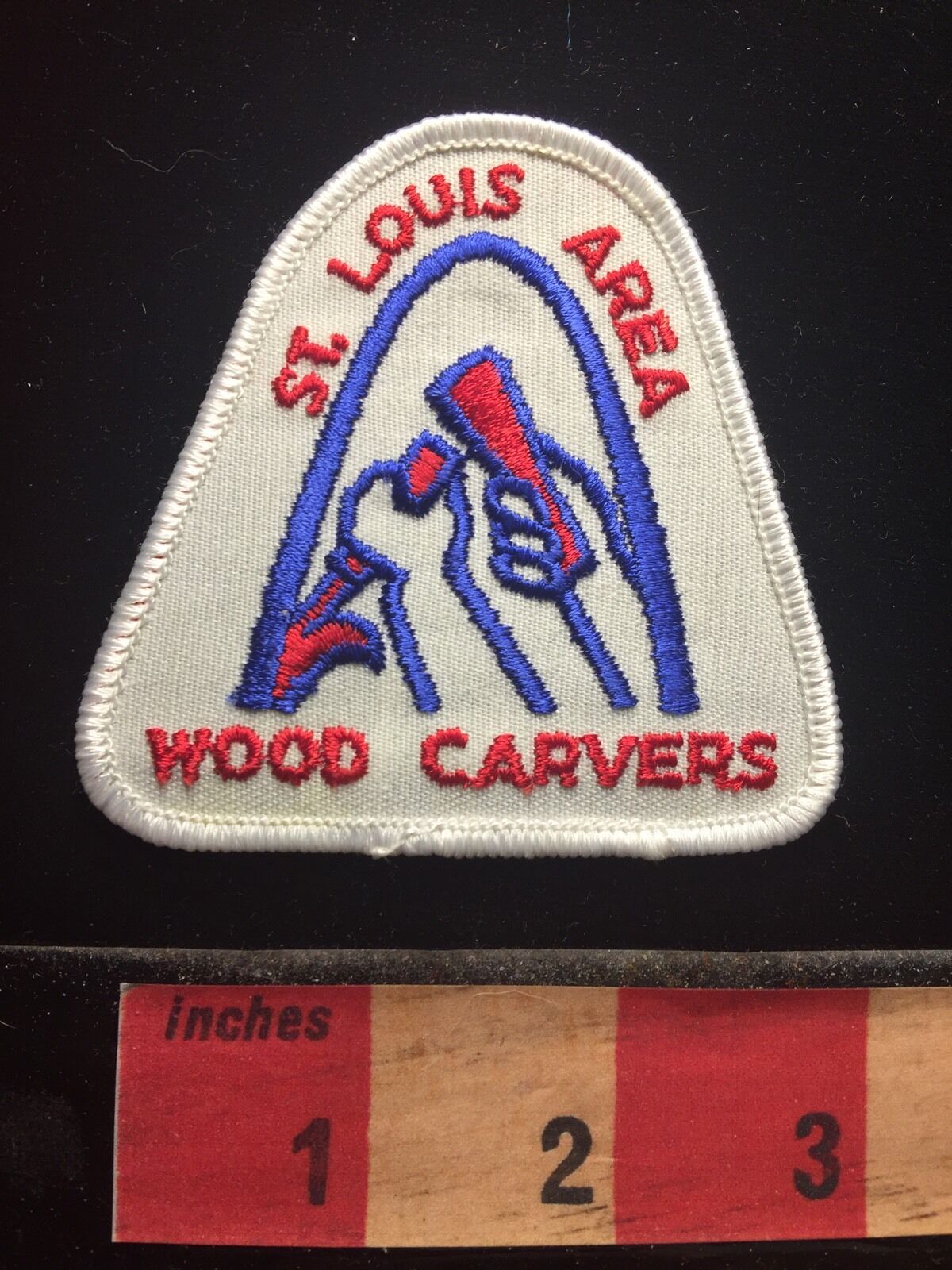 St Louis Area Wood Carvers Missouri Patch ~ Wood Carver  C60C