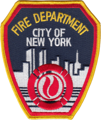 New York Fire Department Shoulder Patch: Standard