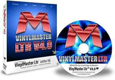 VinylMaster Letter Ltr VML Vinyl Cutter Software Crossgrade With Media