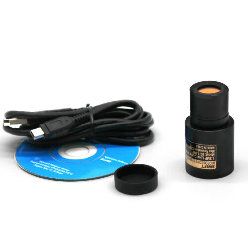 1.3mp Usb Digital Eyepiece Camera Still & Live Video Imager Photo For Microscope