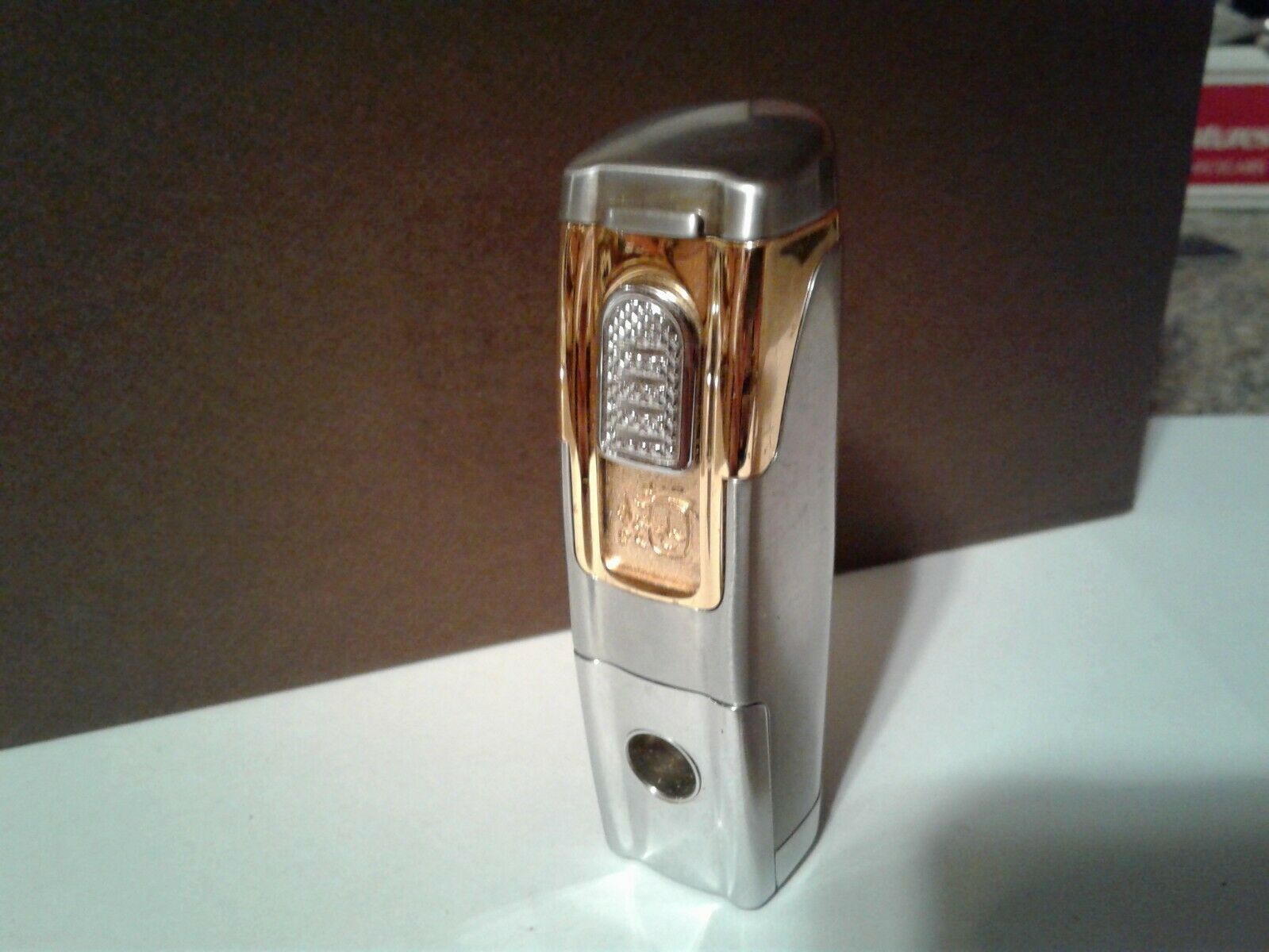 Very Rare Colibri Robusto Pipe And Cigar  With Punch On Bottom Of Lighter