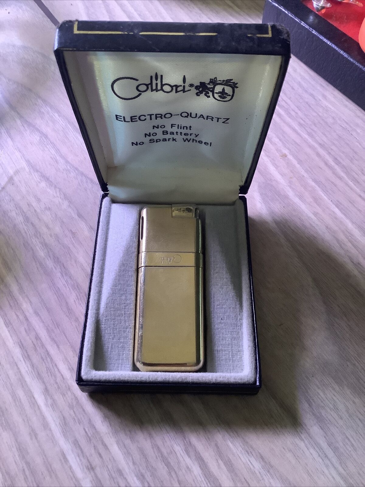 Vintage Colibri Electro-quartz Lighter No Flint No Battery No Spark Wheel