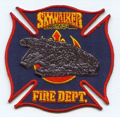 Skywalker Ranch Fire Department Patch California CA Star Wars v1