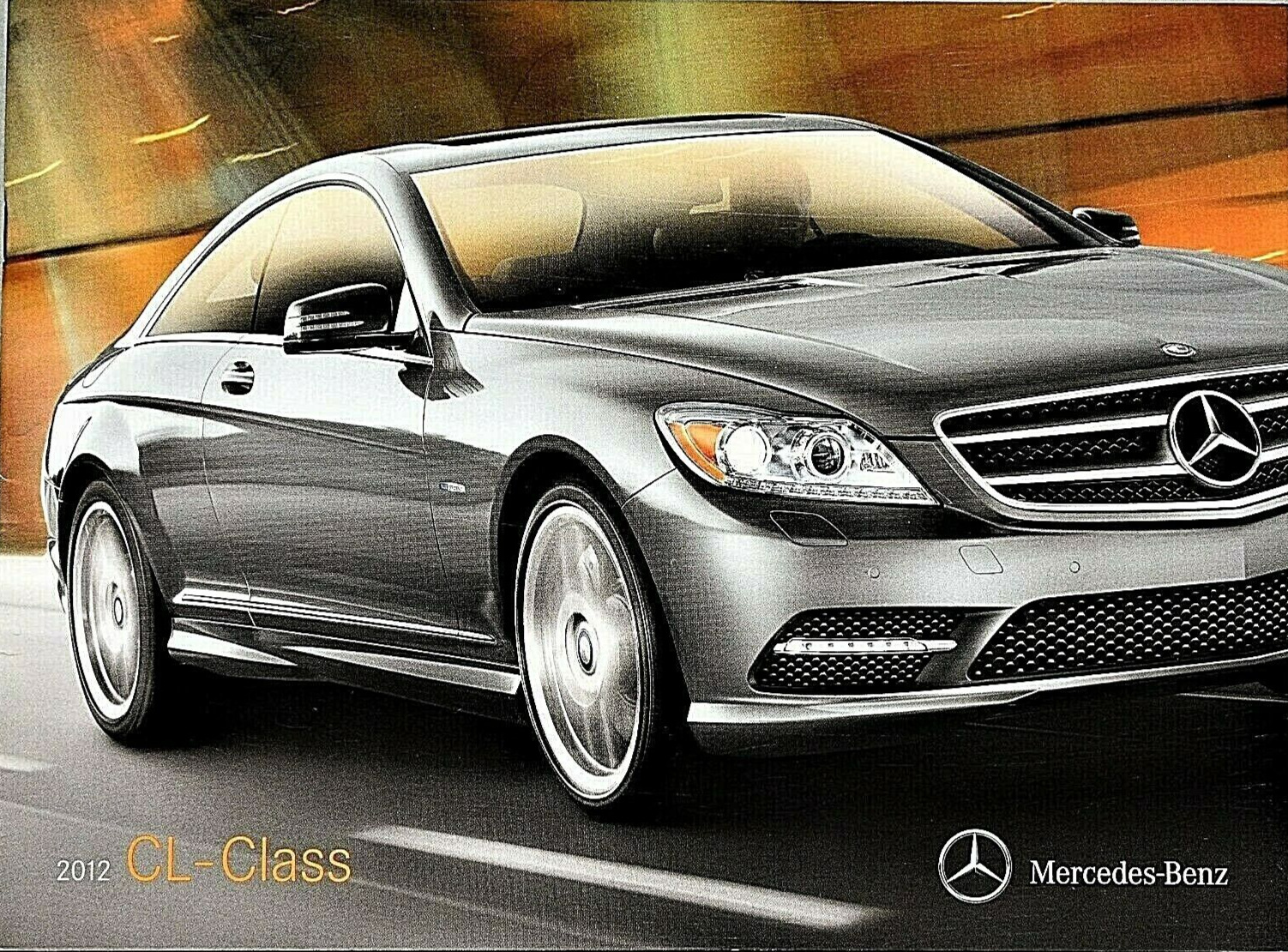 AWESOME NEAR MINT 2012 MERCEDES CL CLASS PREMIUM SALES BROCHURE ~ 20 PAGES